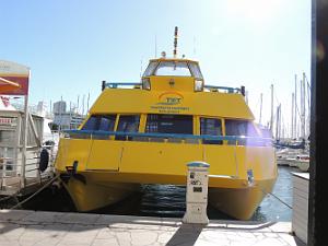 le port  Bateau Visite de la rade